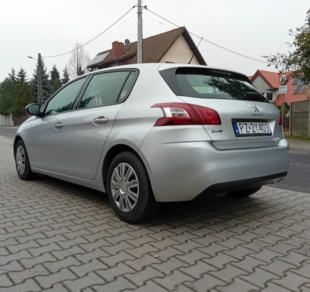 Peugeot 308 cena 26999 przebieg: 165000, rok produkcji 2013 z Luboń małe 352